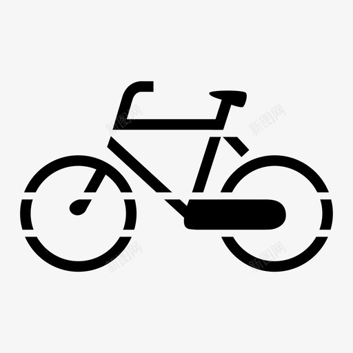 自行车自行车道荷兰语图标svg_新图网 https://ixintu.com 交通 如果不是荷兰语 自行车 自行车道 荷兰语