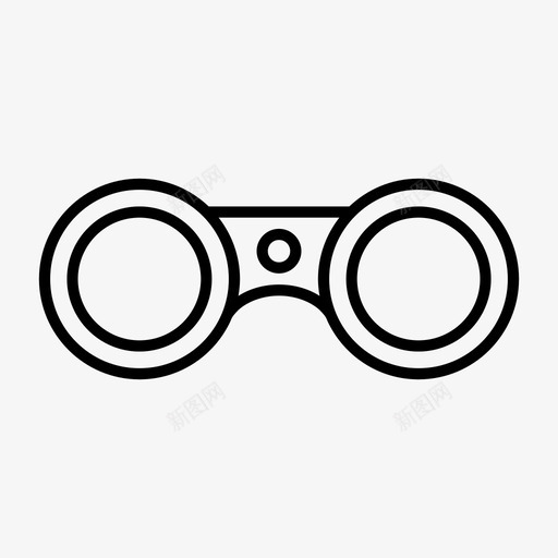 双筒望远镜查找查看图标svg_新图网 https://ixintu.com 双筒望远镜 搜索 查找 查看 移动应用程序 缩放