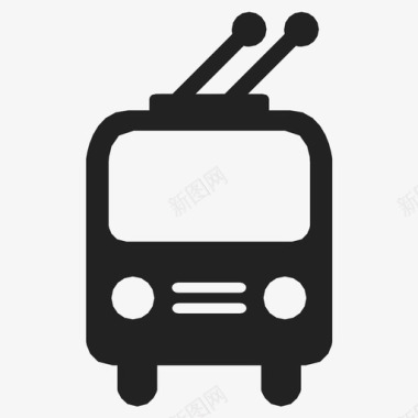 铁路高速运输图标图标