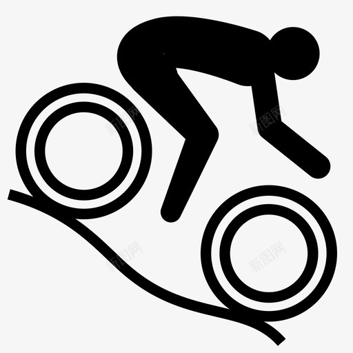 骑山地自行车运动员自行车图标svg_新图网 https://ixintu.com 体育 奥林匹克 奥林匹克运动 自行车 运动员 骑山地自行车