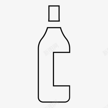 一瓶一瓶啤酒饮料图标图标