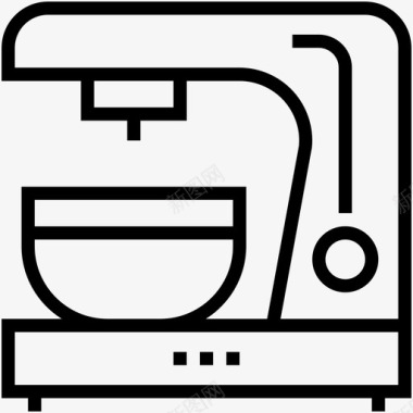 意式浓缩咖啡机浓缩咖啡机咖啡机图标图标