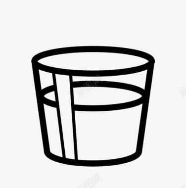 杯子容器饮料图标图标