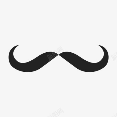 胡子男性胡须图标图标