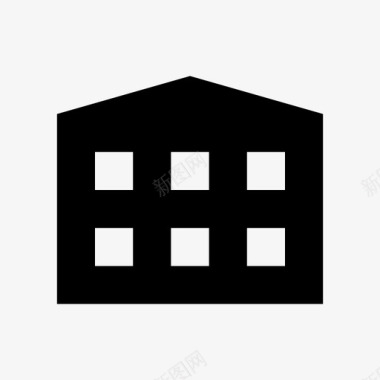 建筑物地址房屋图标图标