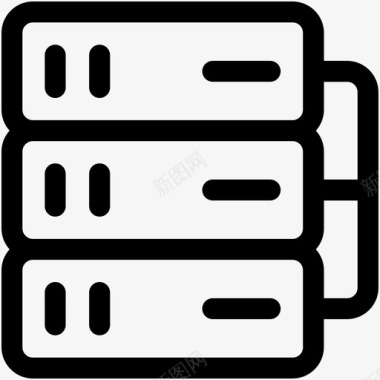 服务器托管1数据库共享图标图标