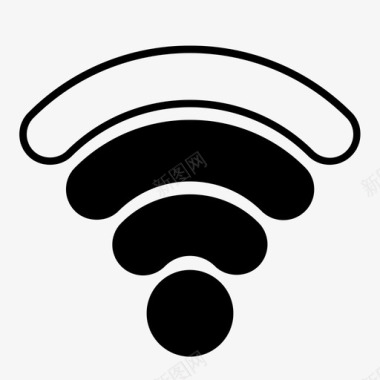 wifiinternet信号图标图标