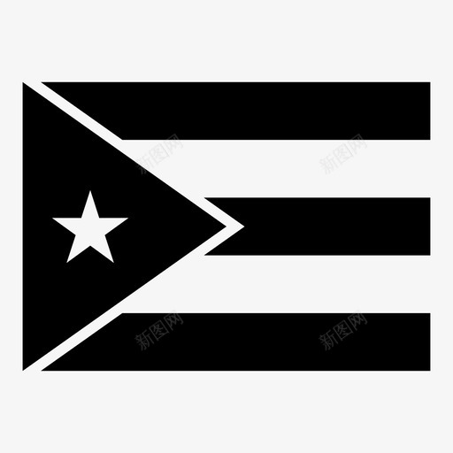 古巴国旗卡斯特罗国家图标svg_新图网 https://ixintu.com 世界旗帜 卡斯特罗 古巴国旗 哈瓦那 国家