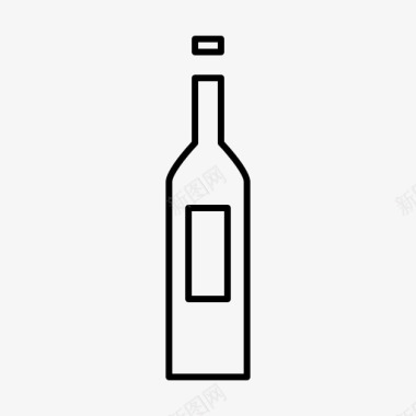 葡萄酒酒吧鸡尾酒图标图标