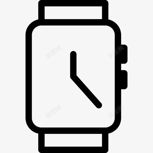 手表配件男式图标svg_新图网 https://ixintu.com 手表 时间 时髦路线图标 男式 腕表 配件