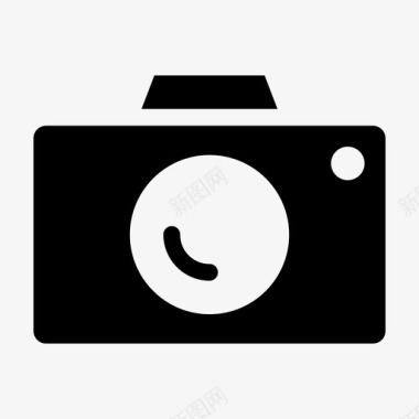 dlsr摄像机手持式照片图标图标