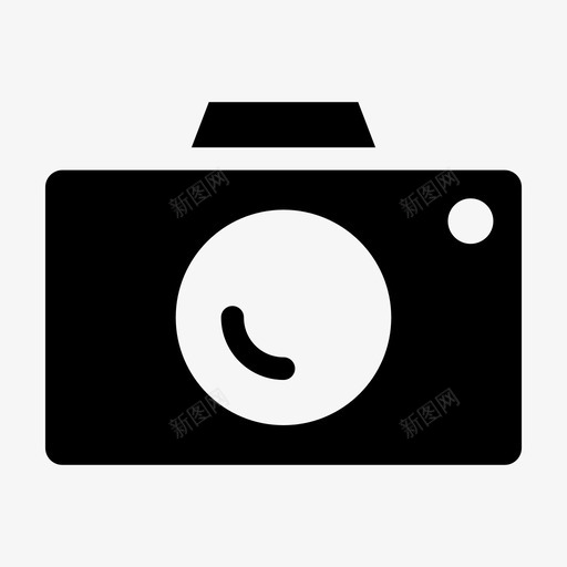 dlsr摄像机手持式照片图标svg_新图网 https://ixintu.com dlsr摄像机 图片 媒体标志符号 手持式 照片