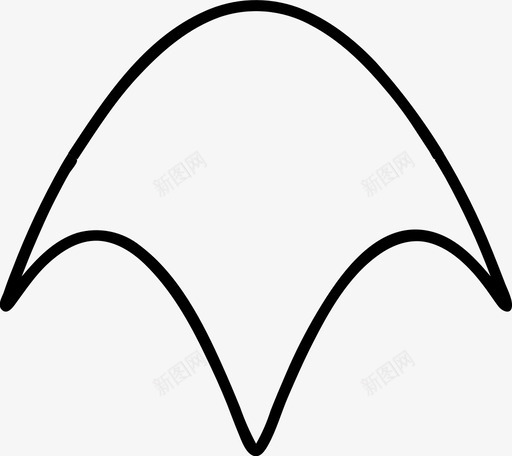 曲线三维等轴测图标svg_新图网 https://ixintu.com 三维 三维对象 数学 曲线 曲面 等轴测