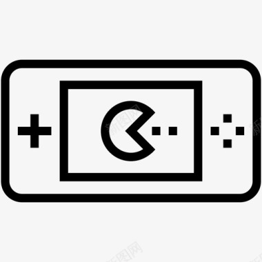 psp控制板游戏机图标图标