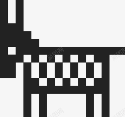 撒丁岛驴动物马图标图标