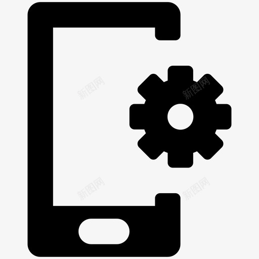 移动设置配置自定义图标svg_新图网 https://ixintu.com 475个动作向量图标 移动工具 移动设置 移动首选项 自定义 配置
