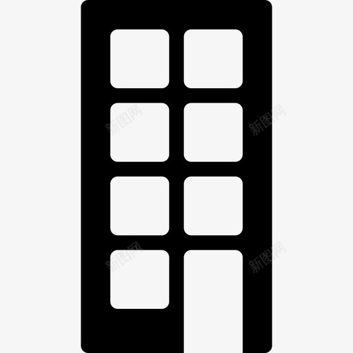 办公室建筑商业图标svg_新图网 https://ixintu.com 办公室 商业 场所实心图标 建筑