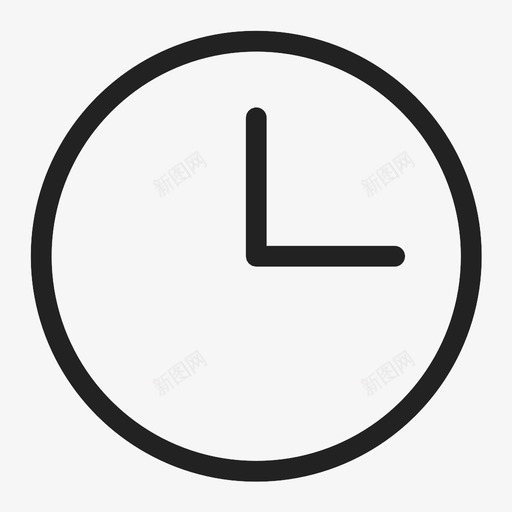 等待时钟时间图标svg_新图网 https://ixintu.com 时钟 时间 等待 观察