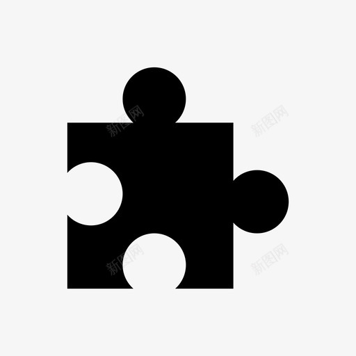 拼图块排列游戏图标svg_新图网 https://ixintu.com 使用 块 工作 拼图块 排列 游戏 设置 风景