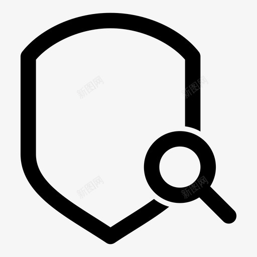 找到盾牌防御者程序图标svg_新图网 https://ixintu.com 受保护 安全 安全徽章 找到盾牌 程序 防御者
