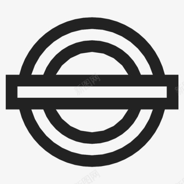 伦敦地铁地铁图标图标
