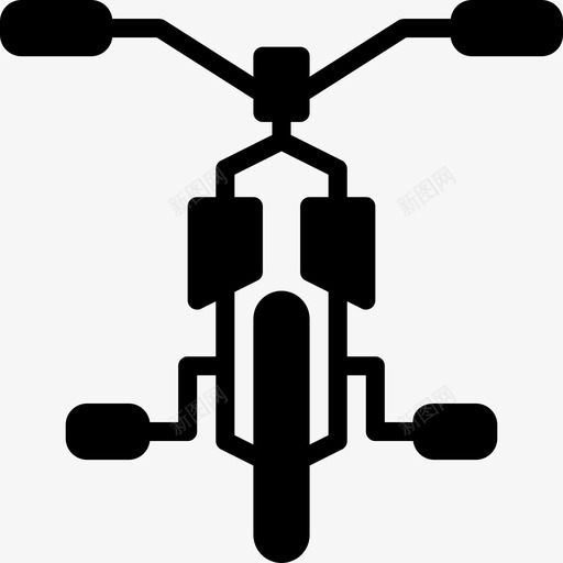 自行车汽车交通工具图标svg_新图网 https://ixintu.com 交通工具 汽车 自行车