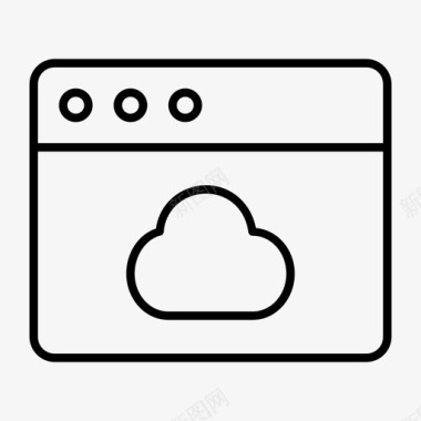 云web浏览器浏览器通知在线活动图标图标