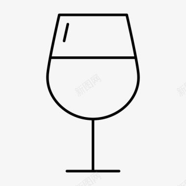 一杯酒饮料白酒图标图标