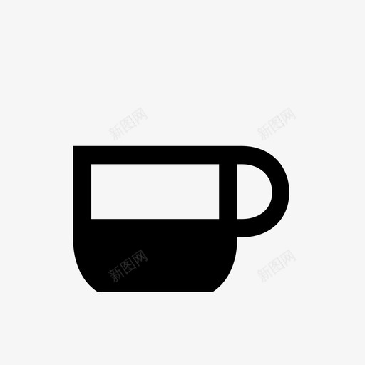 小咖啡咖啡杯子图标svg_新图网 https://ixintu.com 咖啡 小咖啡 杯子 浓缩咖啡
