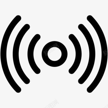 wifi信号网络和用户界面可爱的图标图标