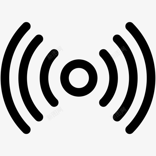 wifi信号网络和用户界面可爱的图标svg_新图网 https://ixintu.com wifi信号 网络和用户界面可爱的图标