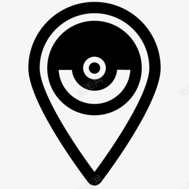 扑克地图记号笔图标图标