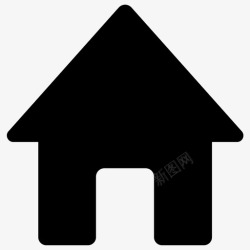 房地产资料房屋建筑主页图标高清图片