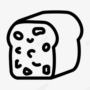 采购产品面包面包条面包片图标图标