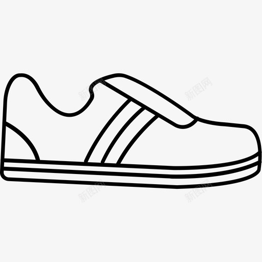 运动鞋休闲鞋跑步鞋图标svg_新图网 https://ixintu.com 休闲鞋 跑步鞋 运动鞋