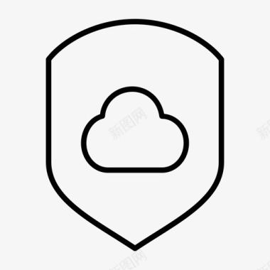 云安全防御程序图标图标