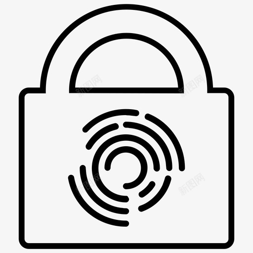 指纹锁已售出不图标svg_新图网 https://ixintu.com touchid 不 保留 已售出 指纹锁 粗体 金色