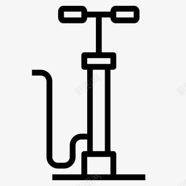 气泵汽车维修图标图标