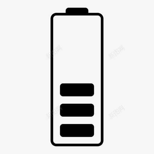 低电量电池电量充电图标svg_新图网 https://ixintu.com 低电量 充电 功率 电池电量 锂