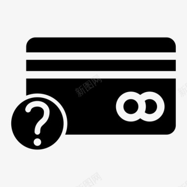 未知银行卡atm卡信用卡图标图标