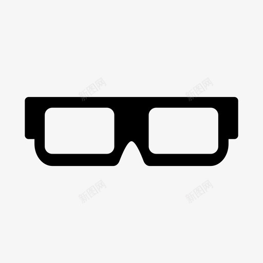3d眼镜剧院技术图标svg_新图网 https://ixintu.com 3d眼镜 out pop 儿童 剧院 变焦 幻觉 技术 效果 电影