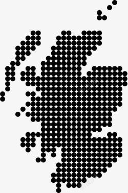 大不列颠苏格兰圆圈大不列颠图标高清图片