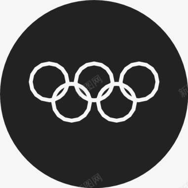 奥运会赛事标志图标图标