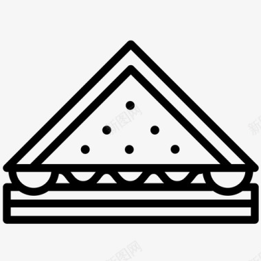 三明治面包食物图标图标