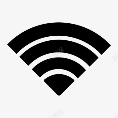 全wifi互联网信号图标图标