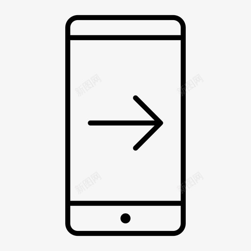 下一个智能手机安卓手机图标svg_新图网 https://ixintu.com iphone 下一个智能手机 安卓 手机