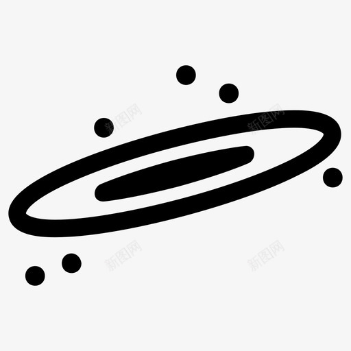 星系银河系行星图标svg_新图网 https://ixintu.com 太空 太阳系 星系 行星 银河系