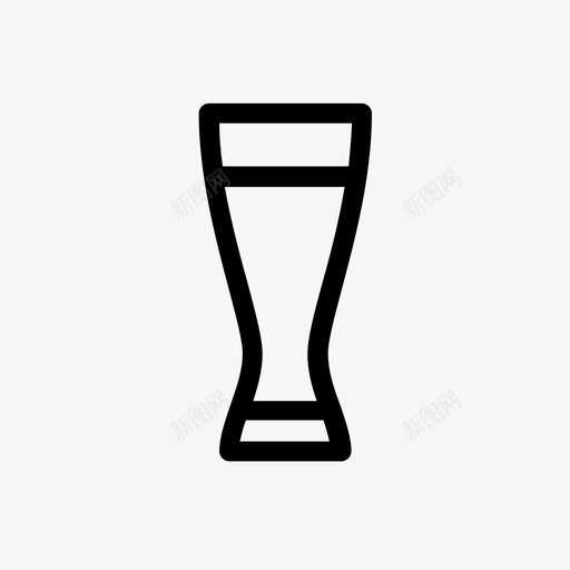 啤酒酒精杯子图标svg_新图网 https://ixintu.com 啤酒 娱乐 娱乐和购物 杯子 酒精 饮料