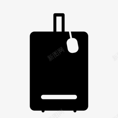 旅行包旅行箱大箱子图标图标