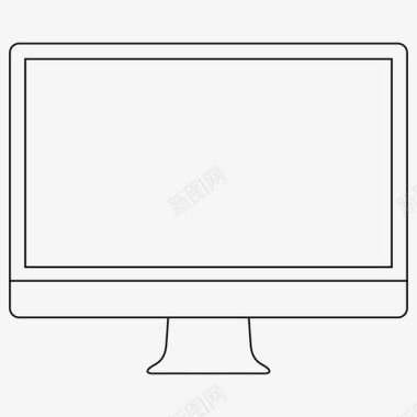 计算机空白屏幕计算机屏幕图标图标